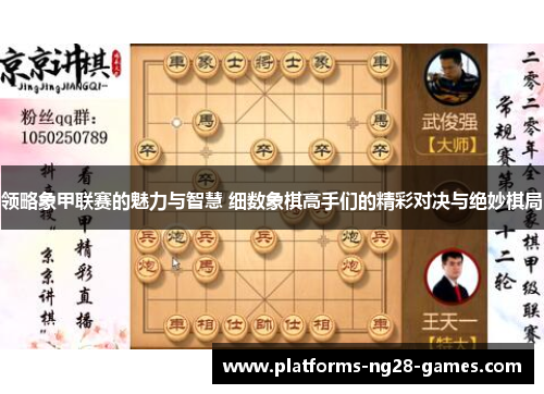 领略象甲联赛的魅力与智慧 细数象棋高手们的精彩对决与绝妙棋局