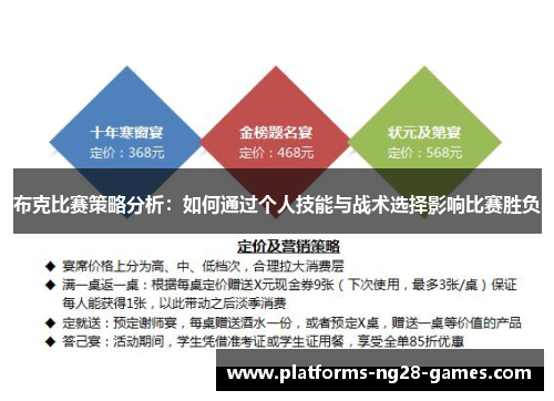 布克比赛策略分析：如何通过个人技能与战术选择影响比赛胜负